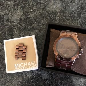 Michael Kors watch brown